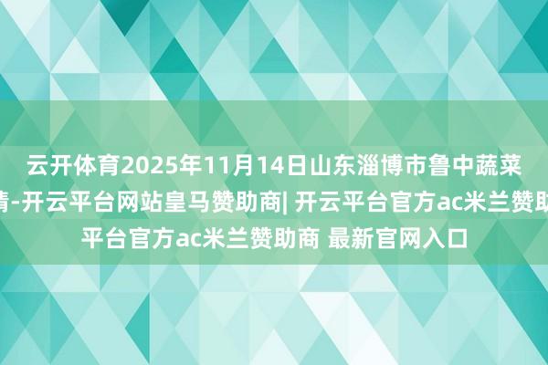云开体育2025年11月14日山东淄博市鲁中蔬菜批发商场价钱行情-开云平台网站皇马赞助商| 开云平台官方ac米兰赞助商 最新官网入口